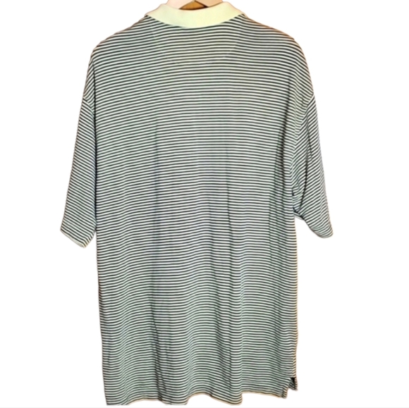 👕 LYLE & SCOTT L YELLOW & BLACK STRIPPED POLO - Picture 2 of 4